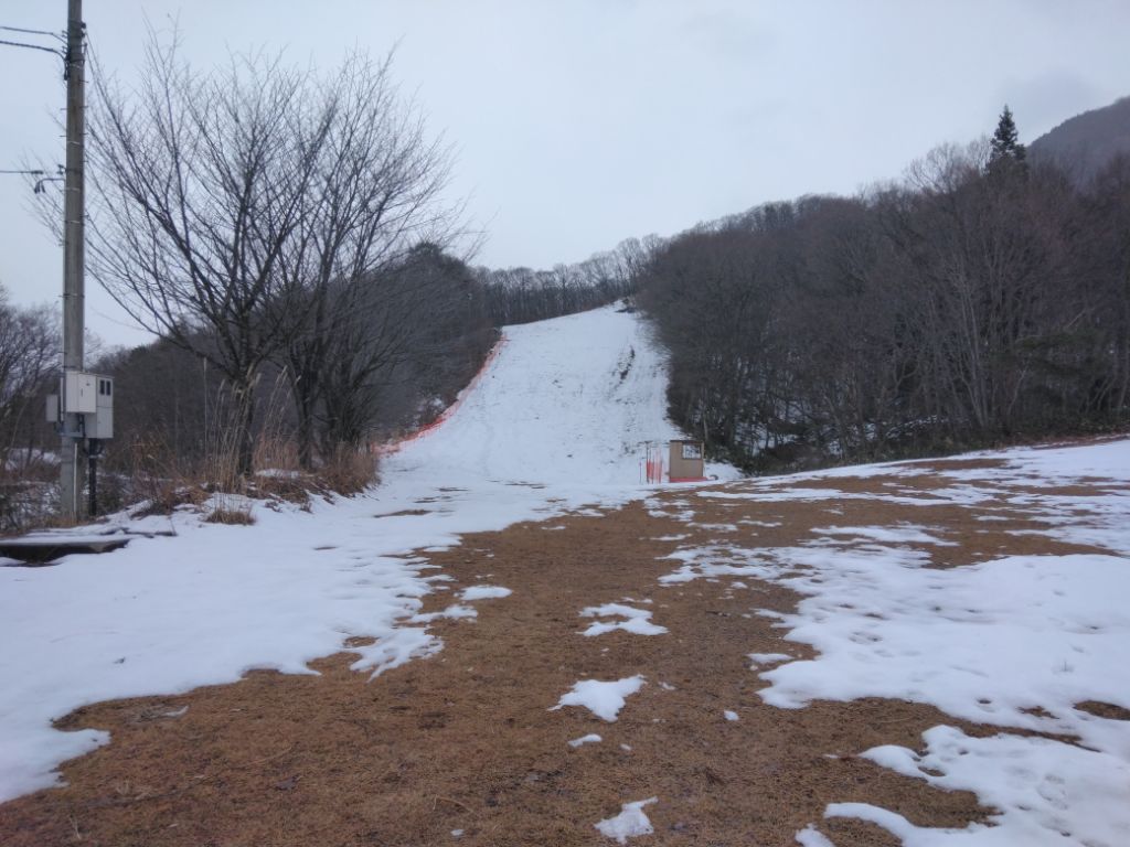 志賀来スキー場2(12月17日時点)