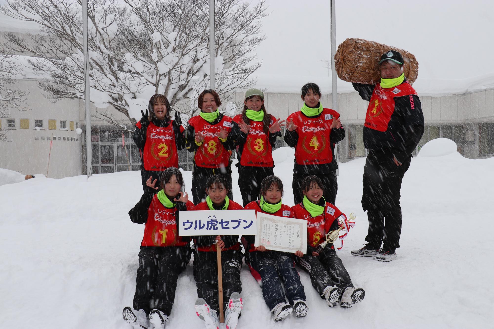 2026 レディースの部 優勝 ウル虎セブン
