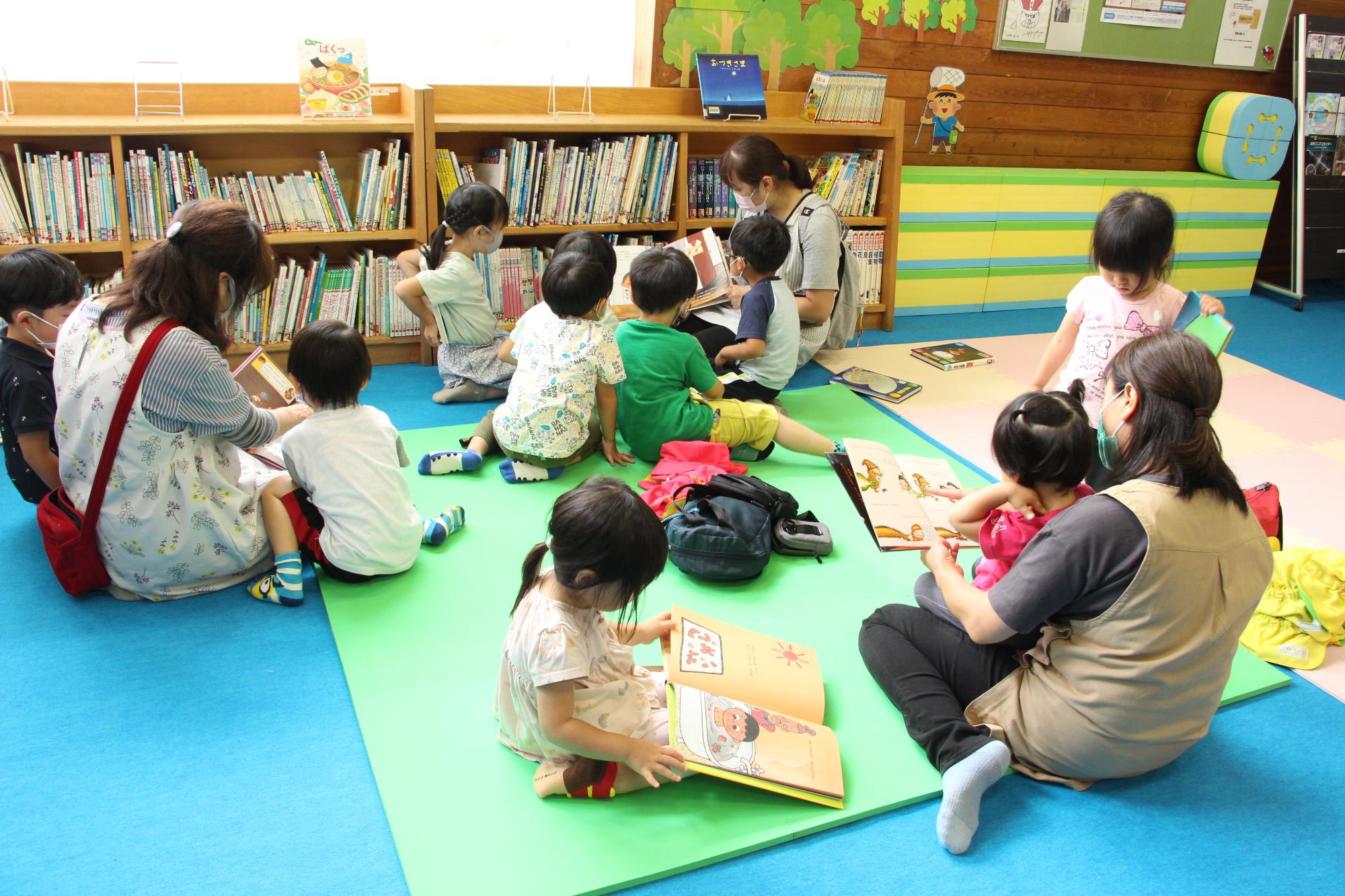 太田図書室オープンの様子